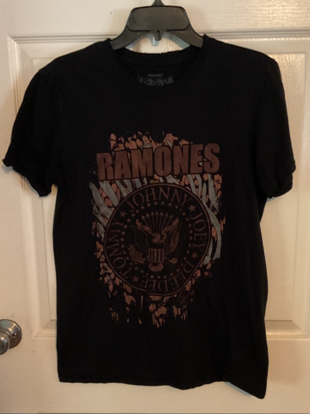Ramones Black Graphic Tee - Classic Band Short Sleeve